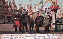 Elephant Riding in Luna Park, Coney Island, N.Y.