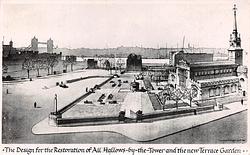 The Design for the Restoration of All Hallows-by-the-Tower & the new Terrace Garden