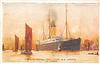 Image 1 - Orient-Royal Mail Line SS Oroya at Tilbury