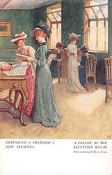 Debenham & Freebody's New Premises - a corner of the Reception Room