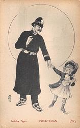 London Types. Policeman